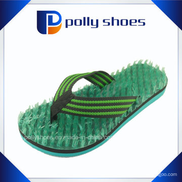 Popular Design Grass Men Slipper Massagem